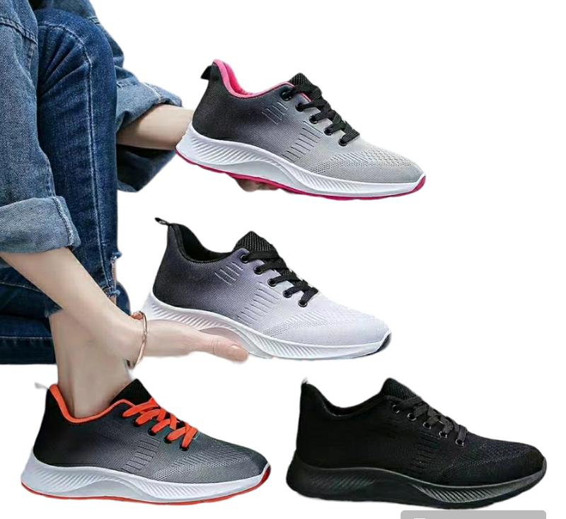 Sneakers Unisex In Morbido Tessuto Con Plantare Versione Memory Foam