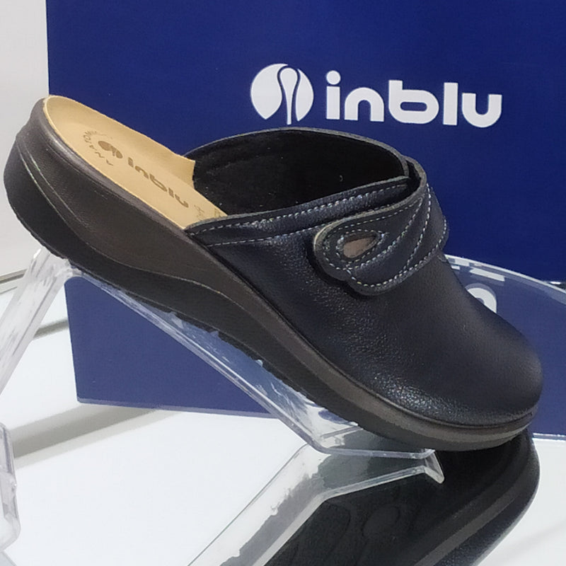 INBLU - Pantofole Ciabatte Invernali // Strappo Regolabile // Plantare Versione SOFT