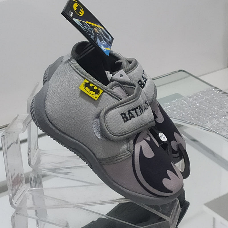 BATMAN - Ciabatte Pantofole Bambino Con Strappo Regolabile Fantasia Batman