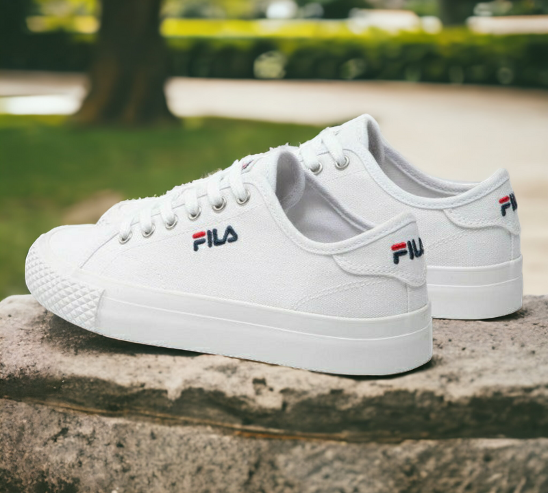 Scarpe Sneakers Sportive Fila Pointer Classic Con Logo Laterale