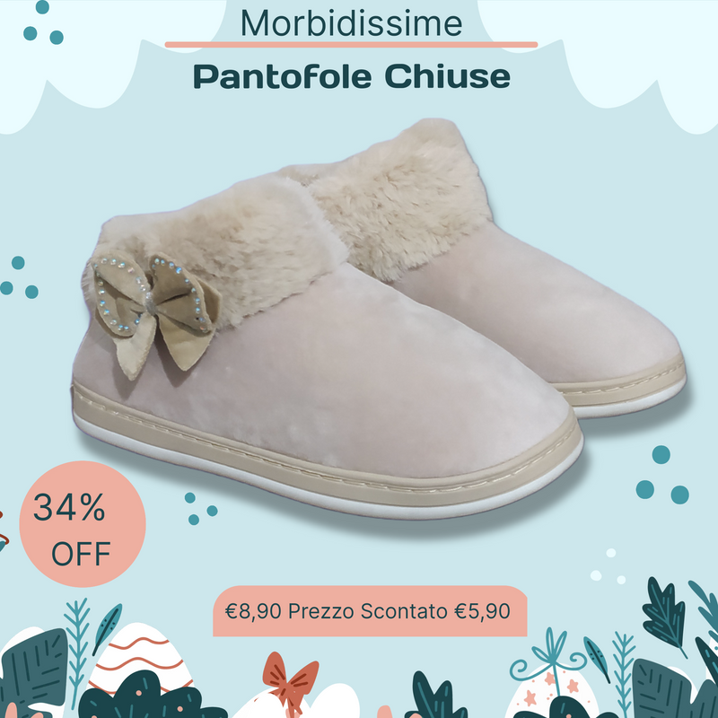 Pantofole Chiuse Donna