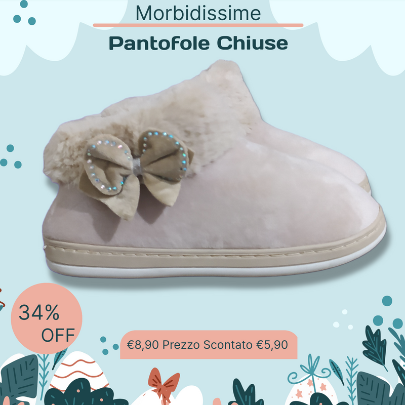 Pantofole Chiuse Donna