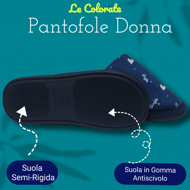 Pantofole Donna  (CONSIGLIO IN DESCRIZIONE)